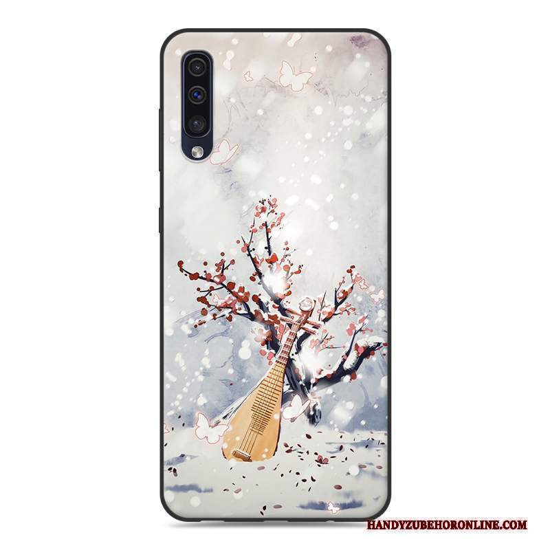 Custodia Samsung Galaxy A30s Creativo Telefono Bianco, Cover Samsung Galaxy A30s Protezione Di Personalità Stile Cinese