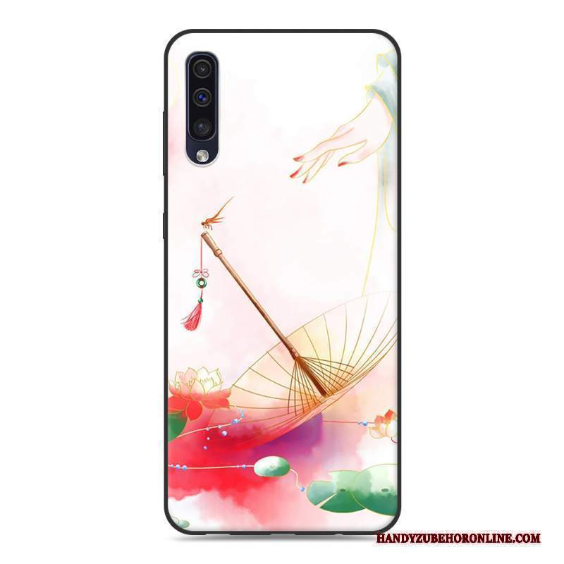 Custodia Samsung Galaxy A30s Creativo Telefono Bianco, Cover Samsung Galaxy A30s Protezione Di Personalità Stile Cinese