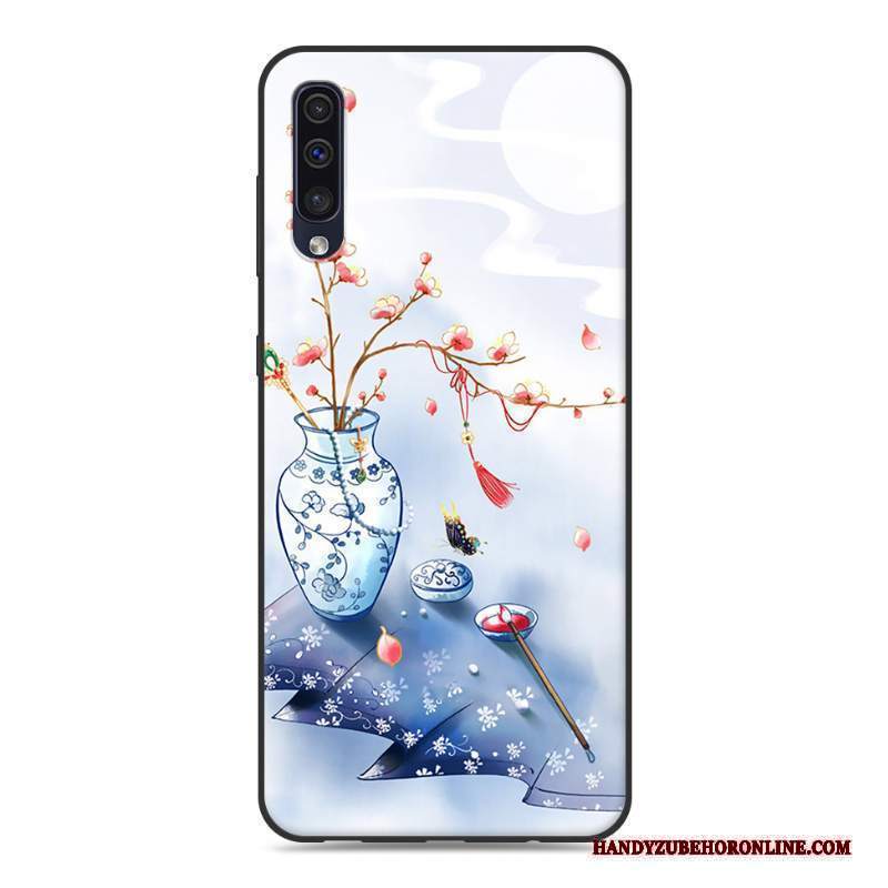 Custodia Samsung Galaxy A30s Creativo Telefono Bianco, Cover Samsung Galaxy A30s Protezione Di Personalità Stile Cinese