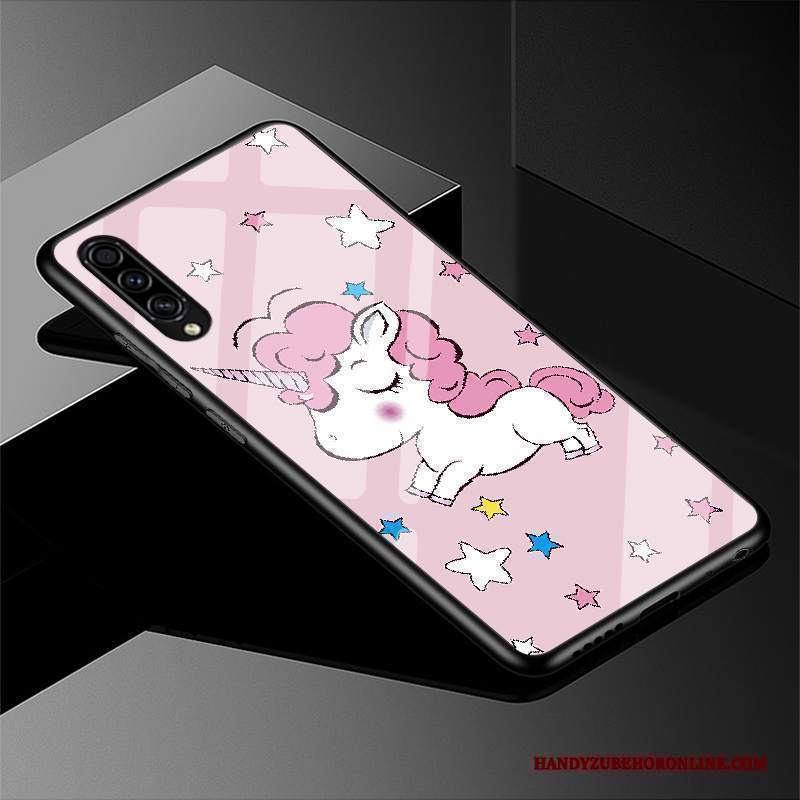 Custodia Samsung Galaxy A30s Protezione Tutto Incluso Vetro, Cover Samsung Galaxy A30s Cartone Animato Bello Macchiati