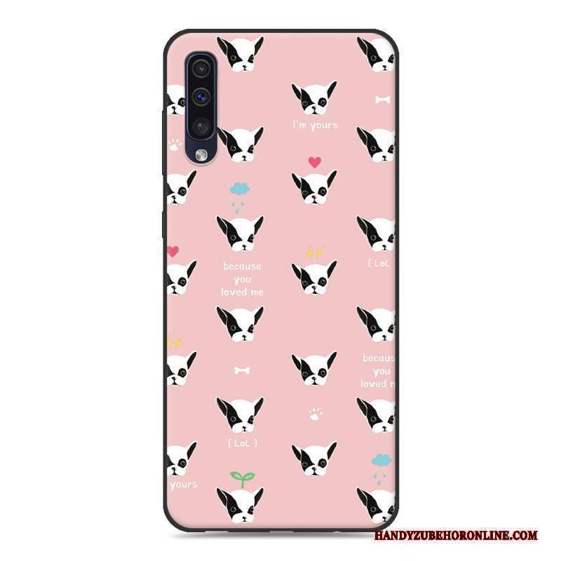 Custodia Samsung Galaxy A30s Silicone Di Personalità Bello, Cover Samsung Galaxy A30s Cartone Animato Bianco Morbido