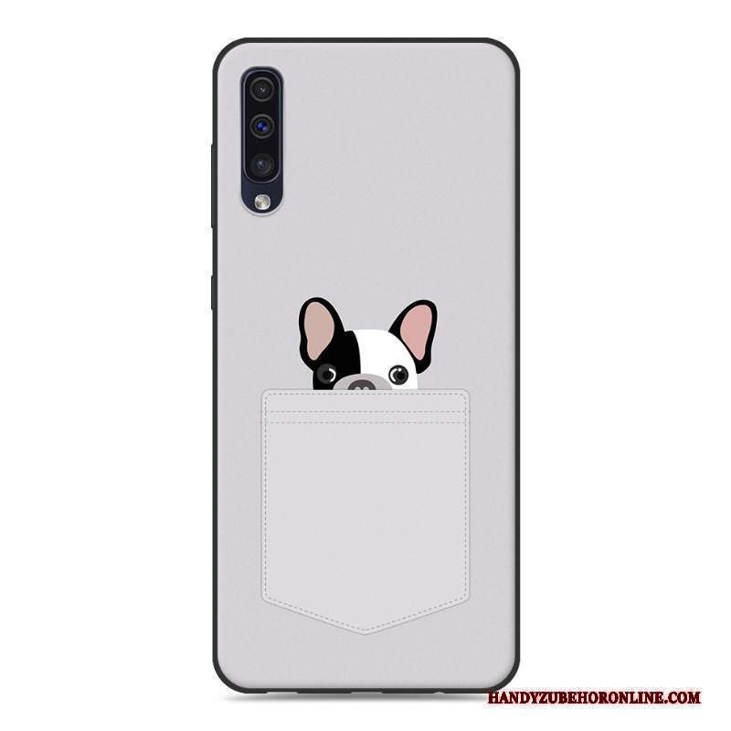 Custodia Samsung Galaxy A30s Silicone Di Personalità Bello, Cover Samsung Galaxy A30s Cartone Animato Bianco Morbido