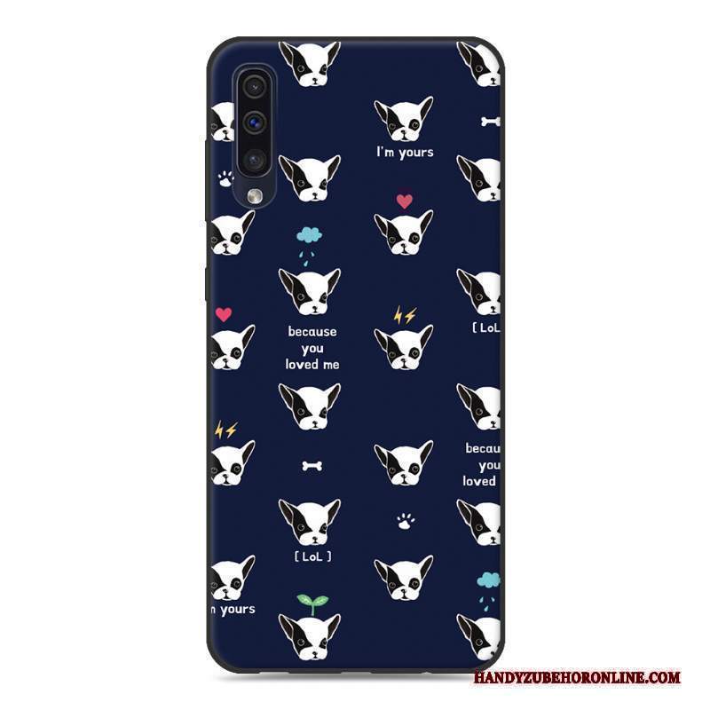 Custodia Samsung Galaxy A30s Silicone Di Personalità Bello, Cover Samsung Galaxy A30s Cartone Animato Bianco Morbido