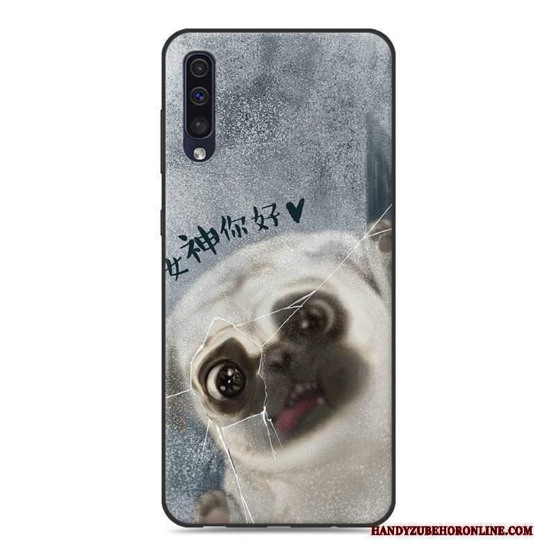 Custodia Samsung Galaxy A30s Silicone Di Personalità Bello, Cover Samsung Galaxy A30s Cartone Animato Bianco Morbido