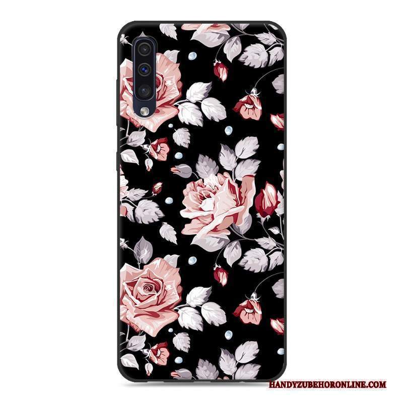 Custodia Samsung Galaxy A30s Silicone Di Personalità Bello, Cover Samsung Galaxy A30s Cartone Animato Bianco Morbido