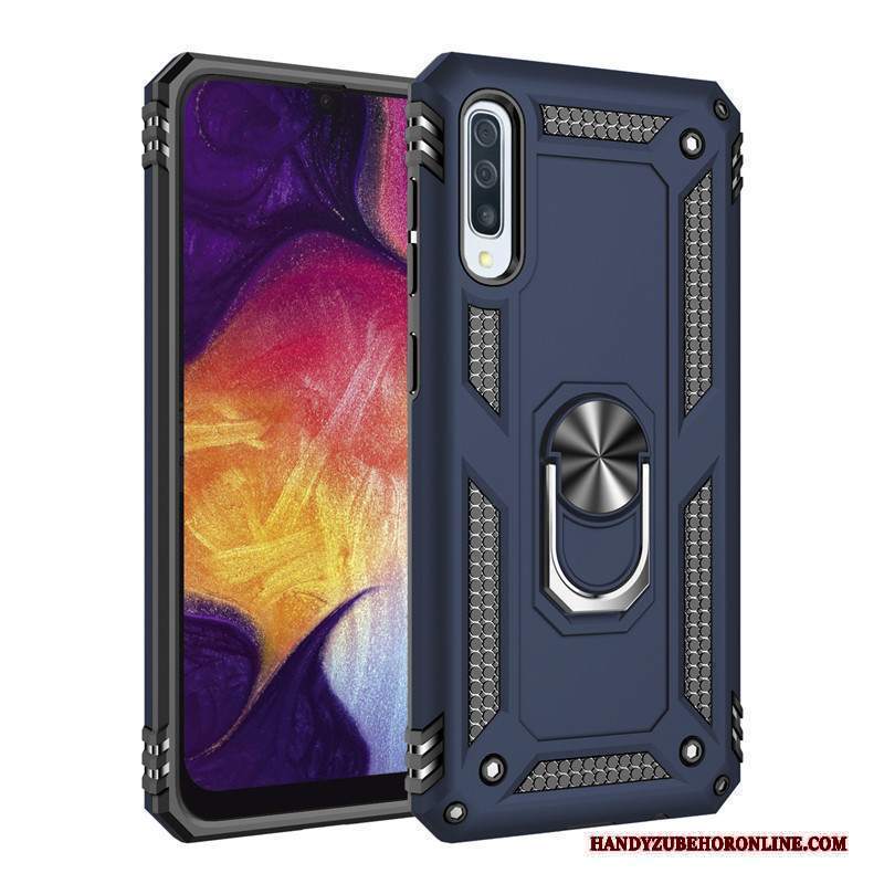 Custodia Samsung Galaxy A30s Silicone Ringtelefono, Cover Samsung Galaxy A30s Protezione Magnetico Tutto Incluso