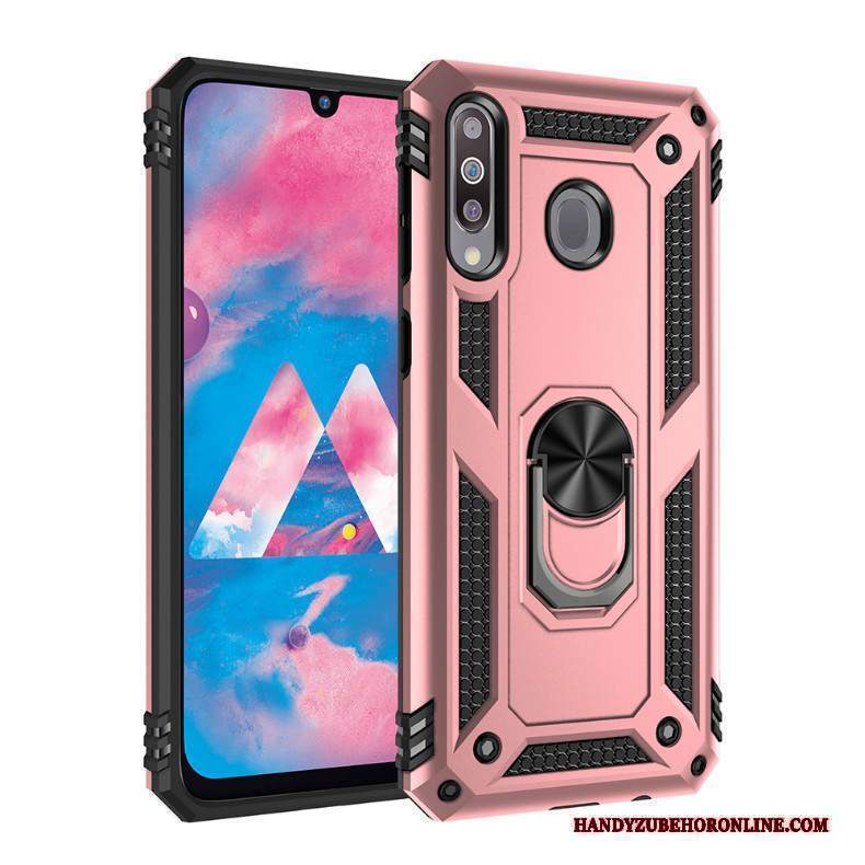 Custodia Samsung Galaxy A40s Auto Supporto, Cover Samsung Galaxy A40s Argento Difficile