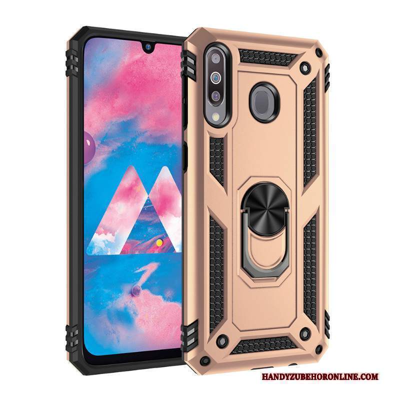 Custodia Samsung Galaxy A40s Auto Supporto, Cover Samsung Galaxy A40s Argento Difficile