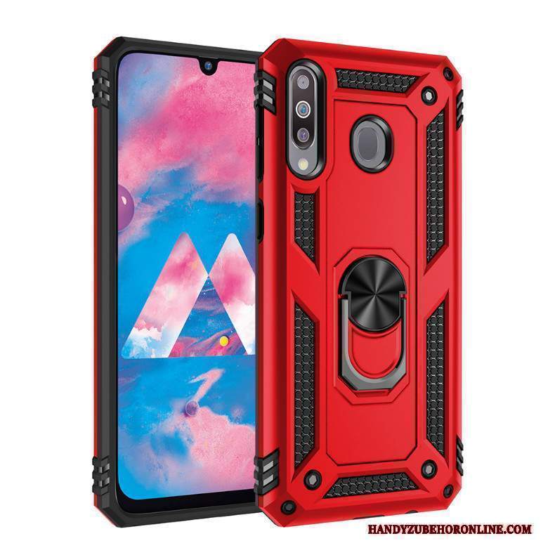 Custodia Samsung Galaxy A40s Auto Supporto, Cover Samsung Galaxy A40s Argento Difficile