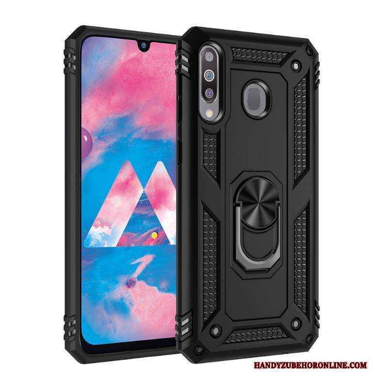 Custodia Samsung Galaxy A40s Auto Supporto, Cover Samsung Galaxy A40s Argento Difficile