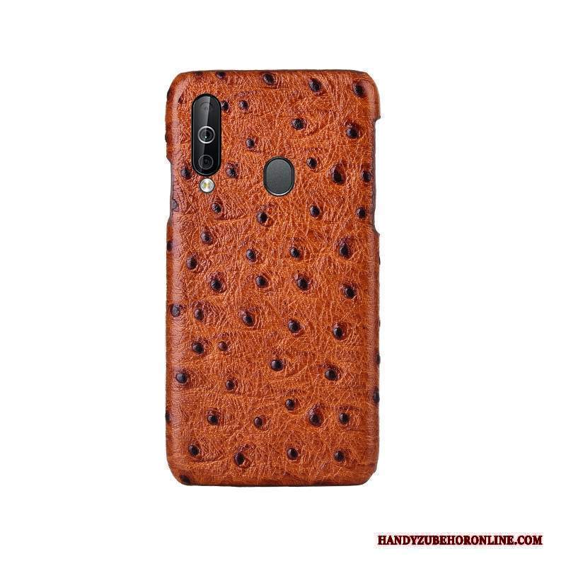 Custodia Samsung Galaxy A40s Pelle Anti-caduta Coperchio Posteriore, Cover Samsung Galaxy A40s Moda Modellotelefono