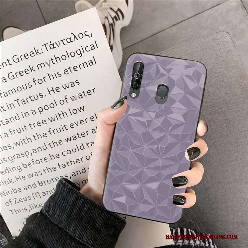 Custodia Samsung Galaxy A40s Protezione Porpora Modello, Cover Samsung Galaxy A40s Telefono Semplici