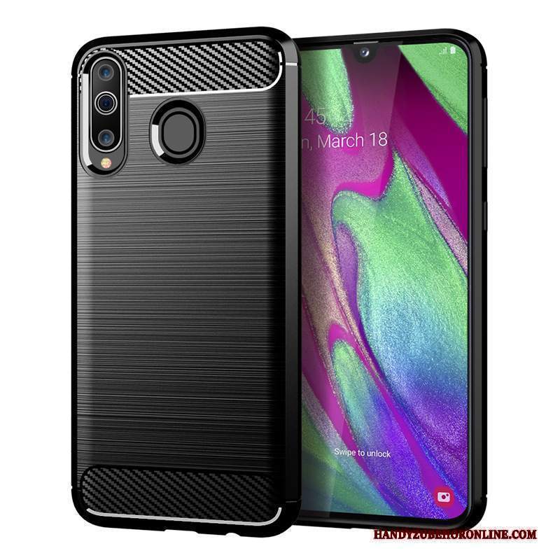 Custodia Samsung Galaxy A40s Silicone Morbido Anti-caduta, Cover Samsung Galaxy A40s Protezione Fibratelefono