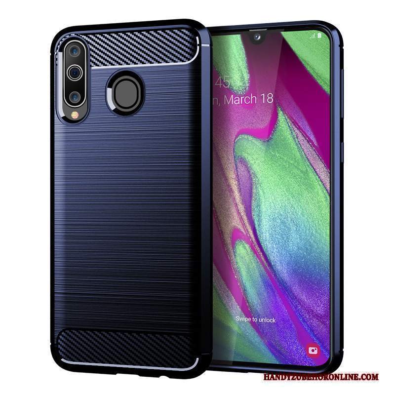 Custodia Samsung Galaxy A40s Silicone Morbido Anti-caduta, Cover Samsung Galaxy A40s Protezione Fibratelefono