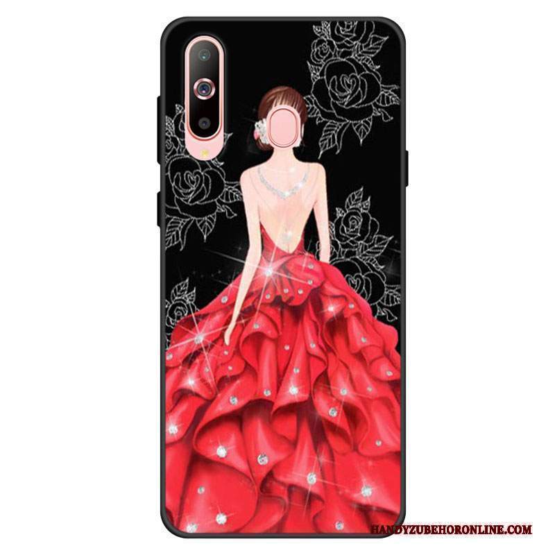 Custodia Samsung Galaxy A40s Silicone Telefono Anti-caduta, Cover Samsung Galaxy A40s Protezione Morbido Blu