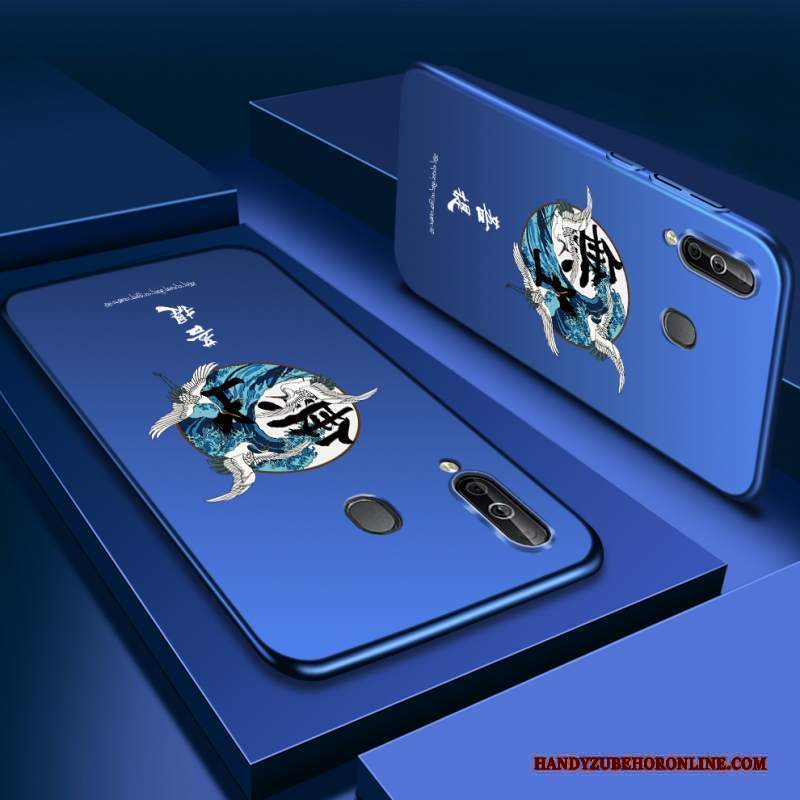 Custodia Samsung Galaxy A40s Telefono Difficile, Cover Samsung Galaxy A40s Tendenza Sottile