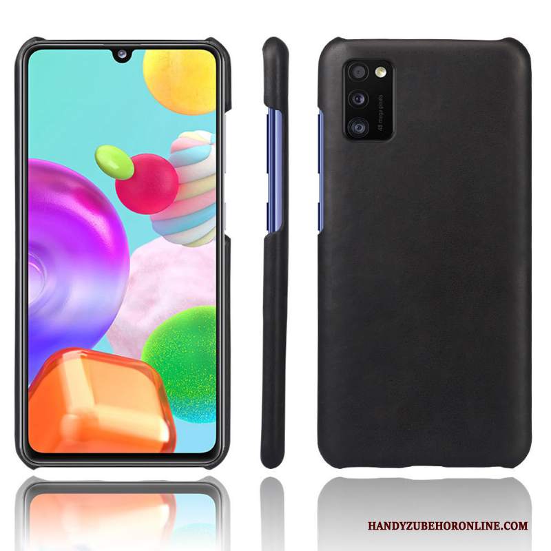 Custodia Samsung Galaxy A41 Pelle Arancione Borse, Cover Samsung Galaxy A41 Protezione Qualitàtelefono