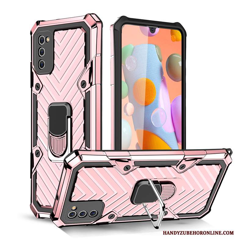 Custodia Samsung Galaxy A41 Protezione Auto Tutto Incluso, Cover Samsung Galaxy A41 Anti-caduta Ring