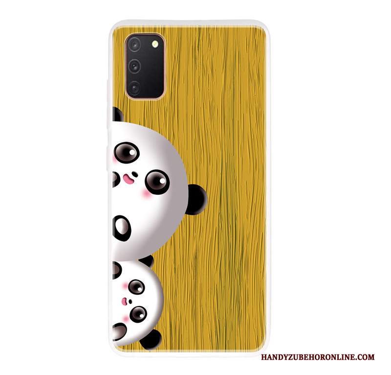 Custodia Samsung Galaxy A41 Zoccoli Tutto Incluso Orso, Cover Samsung Galaxy A41 Telefono Gattino