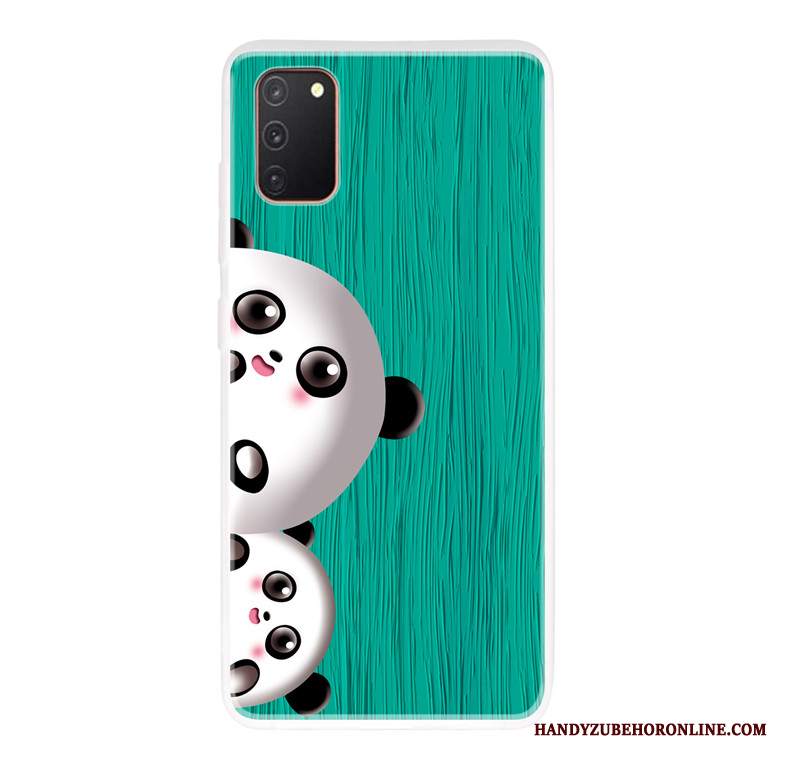 Custodia Samsung Galaxy A41 Zoccoli Tutto Incluso Orso, Cover Samsung Galaxy A41 Telefono Gattino