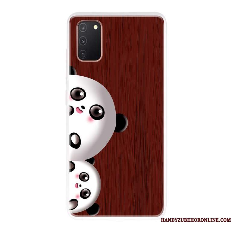 Custodia Samsung Galaxy A41 Zoccoli Tutto Incluso Orso, Cover Samsung Galaxy A41 Telefono Gattino