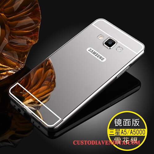 Custodia Samsung Galaxy A5 2015 Anti-caduta Coperchio Posteriore, Cover Samsung Galaxy A5 2015 Telefono Metallo