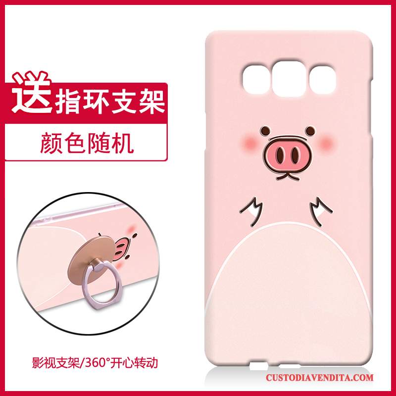 Custodia Samsung Galaxy A5 2015 Creativo Di Personalità Tutto Incluso, Cover Samsung Galaxy A5 2015 Silicone Morbido Rosa