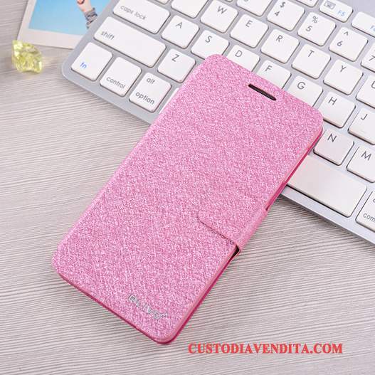 Custodia Samsung Galaxy A5 2015 Folio Rosatelefono, Cover Samsung Galaxy A5 2015 Pelle