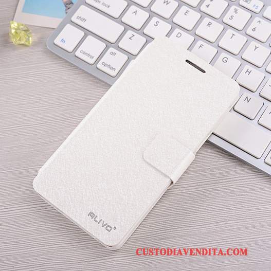 Custodia Samsung Galaxy A5 2015 Folio Rosatelefono, Cover Samsung Galaxy A5 2015 Pelle