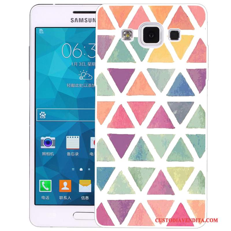 Custodia Samsung Galaxy A5 2015 Protezione Verde Morbido, Cover Samsung Galaxy A5 2015 Colore Telefono