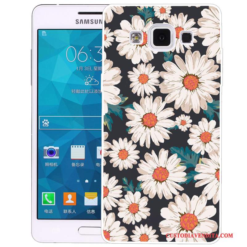 Custodia Samsung Galaxy A5 2015 Protezione Verde Morbido, Cover Samsung Galaxy A5 2015 Colore Telefono