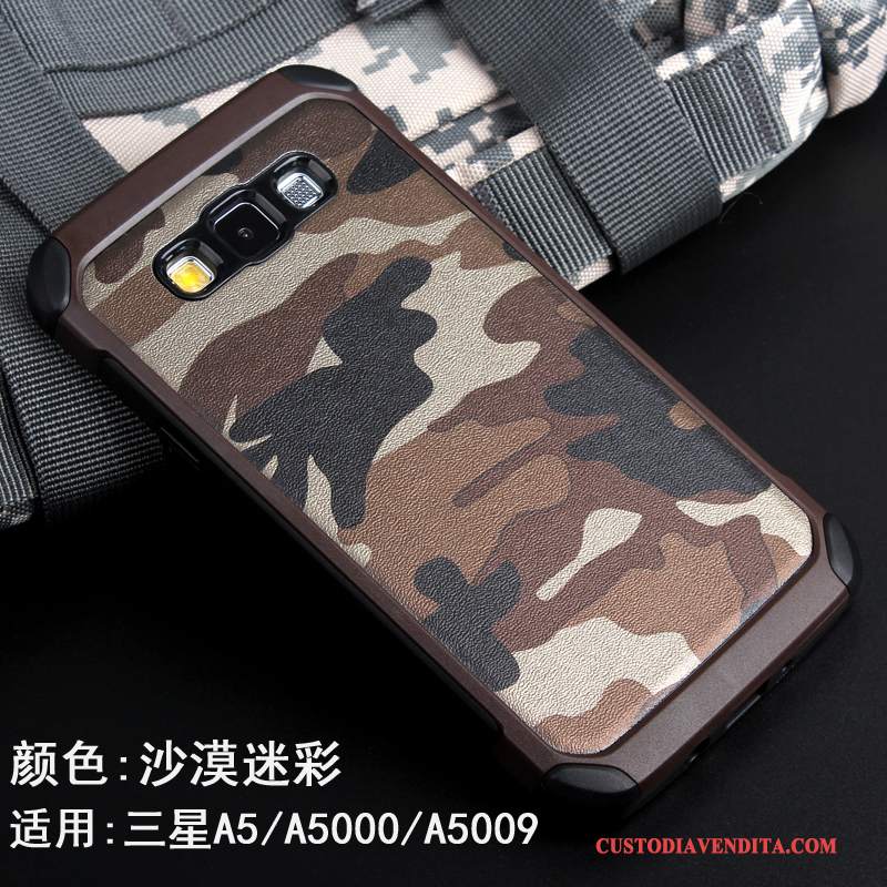 Custodia Samsung Galaxy A5 2015 Silicone Di Personalità Tendenza, Cover Samsung Galaxy A5 2015 Creativo Anti-caduta Camuffamento