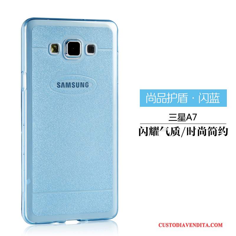 Custodia Samsung Galaxy A5 2015 Silicone Morbido Trasparente, Cover Samsung Galaxy A5 2015 Protezione Leggeretelefono