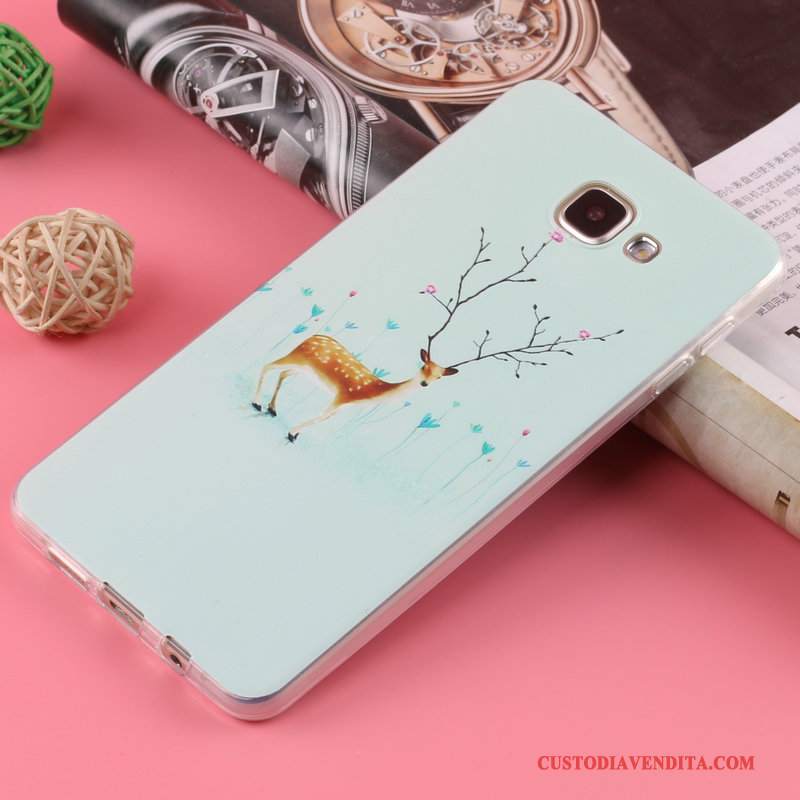 Custodia Samsung Galaxy A5 2016 Cartone Animato Tutto Incluso Morbido, Cover Samsung Galaxy A5 2016 Silicone Anti-cadutatelefono