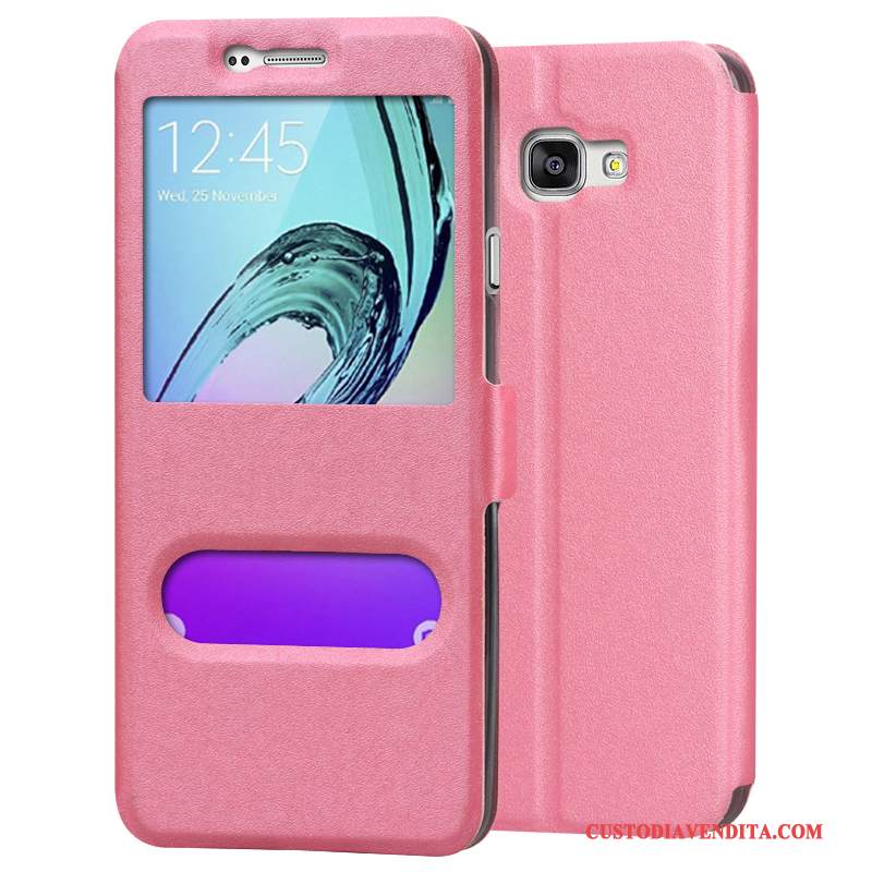 Custodia Samsung Galaxy A5 2016 Pelle Orotelefono, Cover Samsung Galaxy A5 2016 Protezione