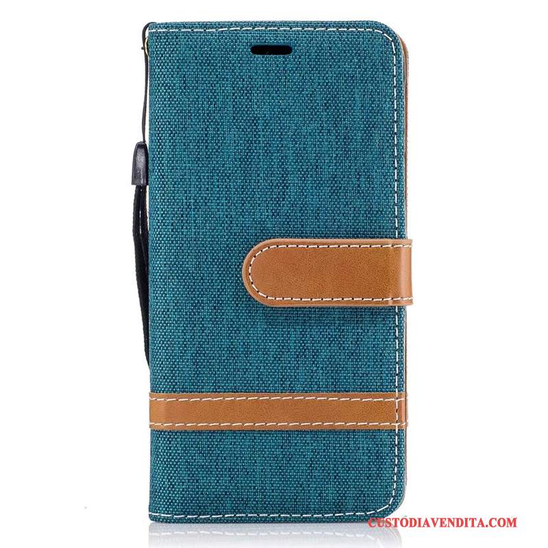 Custodia Samsung Galaxy A5 2016 Protezione Grigio Denim, Cover Samsung Galaxy A5 2016 Folio