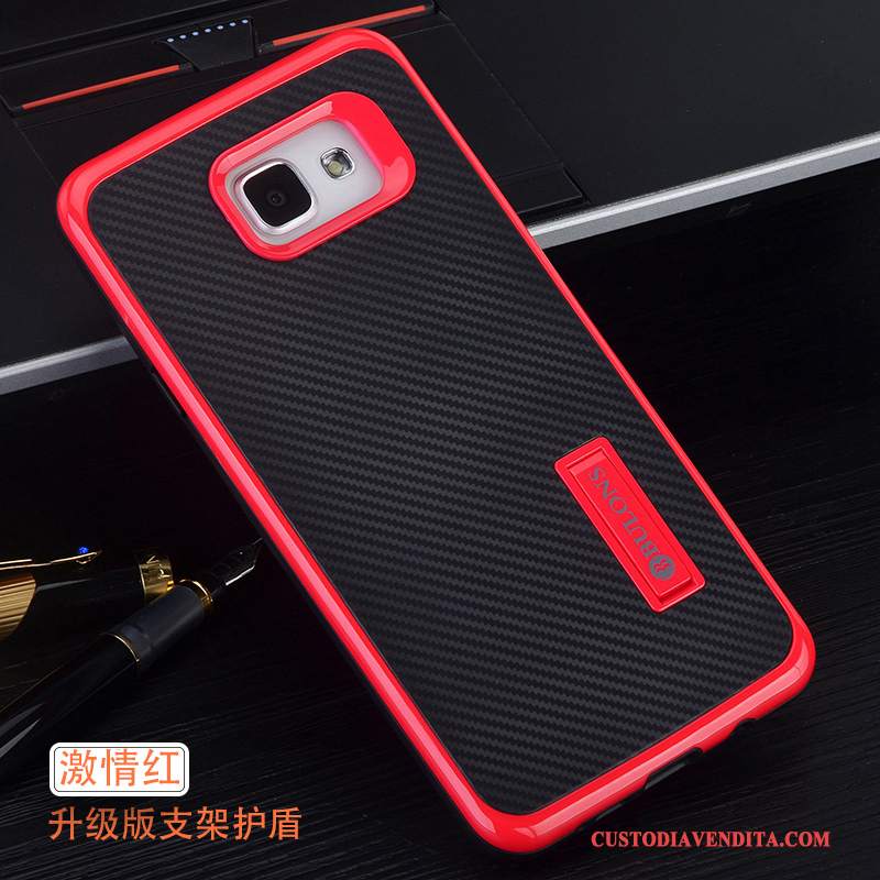 Custodia Samsung Galaxy A5 2016 Silicone Morbido Di Personalità, Cover Samsung Galaxy A5 2016 Protezione Telefono Rosso