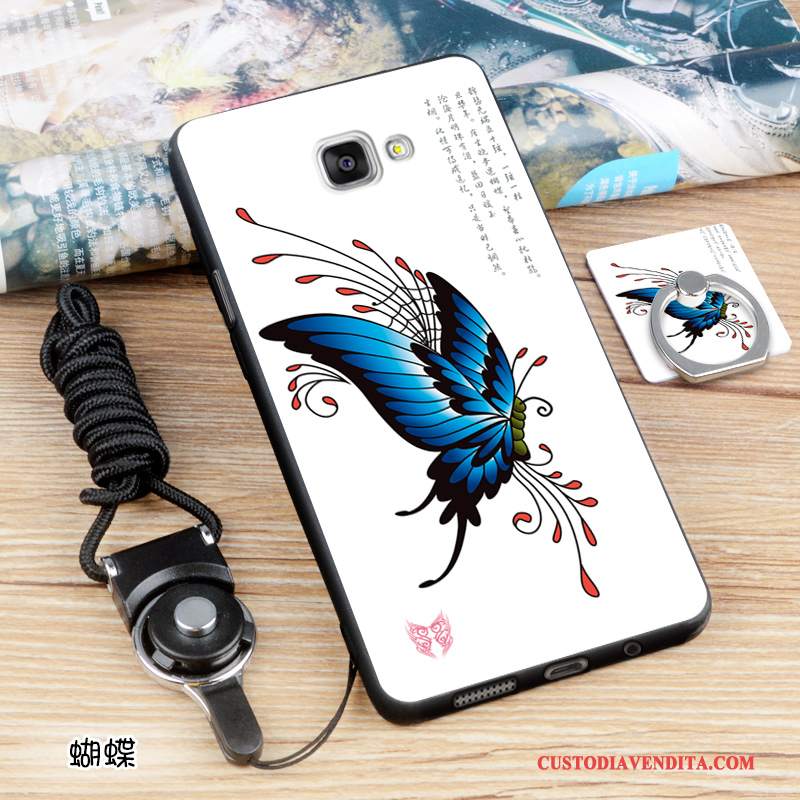 Custodia Samsung Galaxy A5 2016 Silicone Telefono Europa, Cover Samsung Galaxy A5 2016 Nero Macchiati