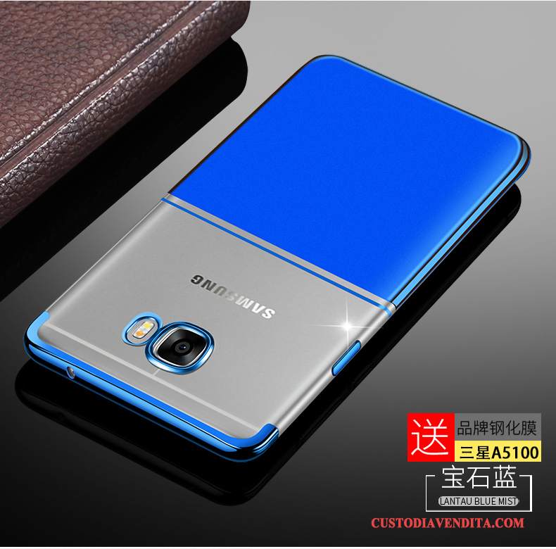 Custodia Samsung Galaxy A5 2016 Sottili Tutto Incluso, Cover Samsung Galaxy A5 2016 Giallotelefono