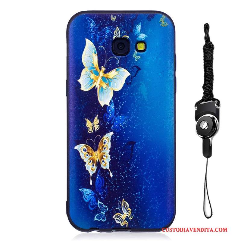 Custodia Samsung Galaxy A5 2017 Cartone Animato Telefono Morbido, Cover Samsung Galaxy A5 2017 Colore Macchiati