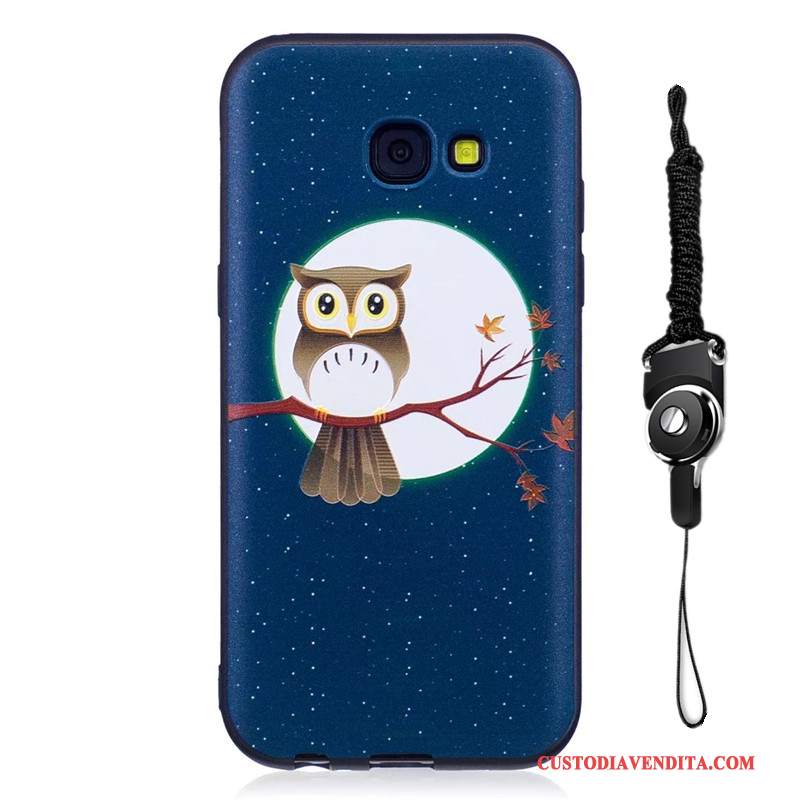 Custodia Samsung Galaxy A5 2017 Cartone Animato Telefono Morbido, Cover Samsung Galaxy A5 2017 Colore Macchiati