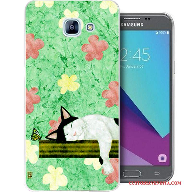 Custodia Samsung Galaxy A5 2017 Colore Blutelefono, Cover Samsung Galaxy A5 2017 Protezione Tutto Incluso Morbido