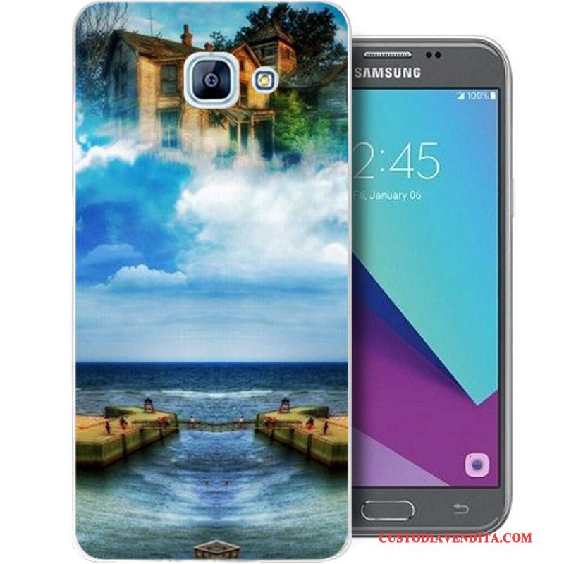 Custodia Samsung Galaxy A5 2017 Colore Blutelefono, Cover Samsung Galaxy A5 2017 Protezione Tutto Incluso Morbido