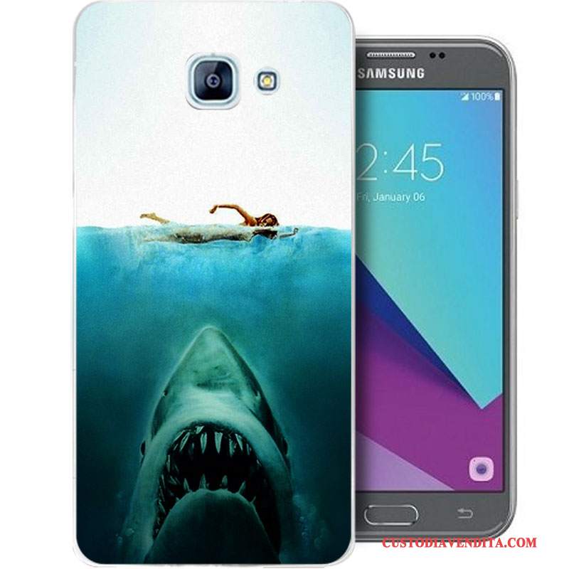 Custodia Samsung Galaxy A5 2017 Colore Blutelefono, Cover Samsung Galaxy A5 2017 Protezione Tutto Incluso Morbido