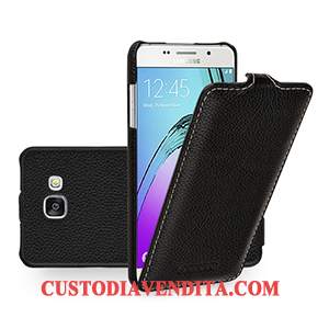 Custodia Samsung Galaxy A5 2017 Folio Giallotelefono, Cover Samsung Galaxy A5 2017 Pelle