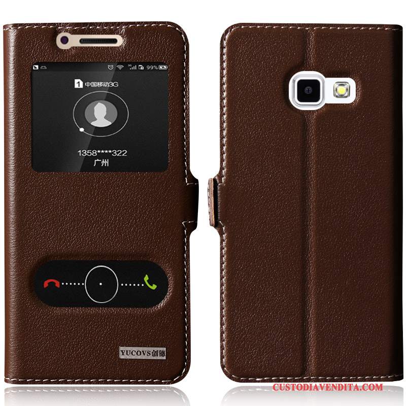 Custodia Samsung Galaxy A5 2017 Pelle Morbidotelefono, Cover Samsung Galaxy A5 2017 Protezione