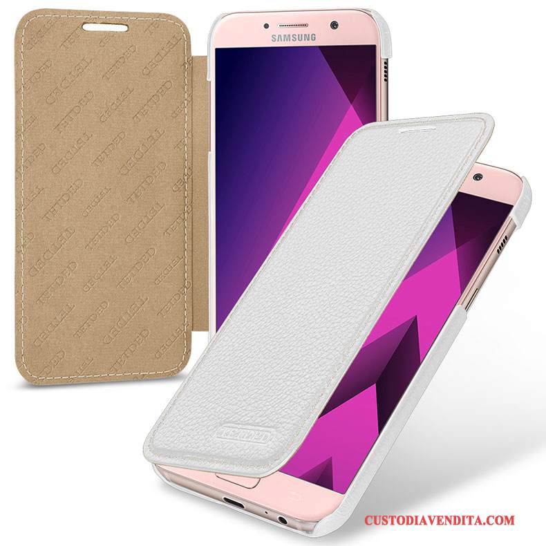 Custodia Samsung Galaxy A5 2017 Pelle Rosatelefono, Cover Samsung Galaxy A5 2017 Protezione