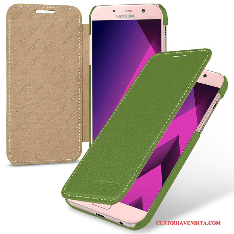 Custodia Samsung Galaxy A5 2017 Pelle Rosatelefono, Cover Samsung Galaxy A5 2017 Protezione