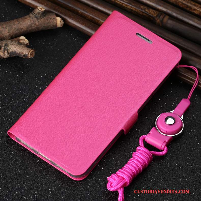 Custodia Samsung Galaxy A5 2017 Protezione Anti-caduta Carta, Cover Samsung Galaxy A5 2017 Pelle Tutto Incluso Rosa