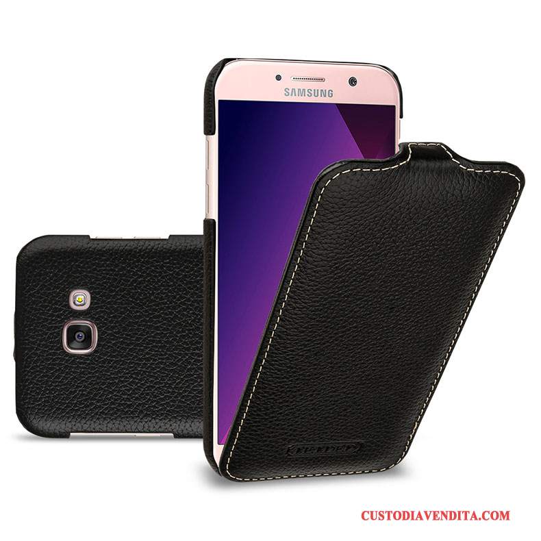 Custodia Samsung Galaxy A5 2017 Protezione Giallotelefono, Cover Samsung Galaxy A5 2017 Pelle